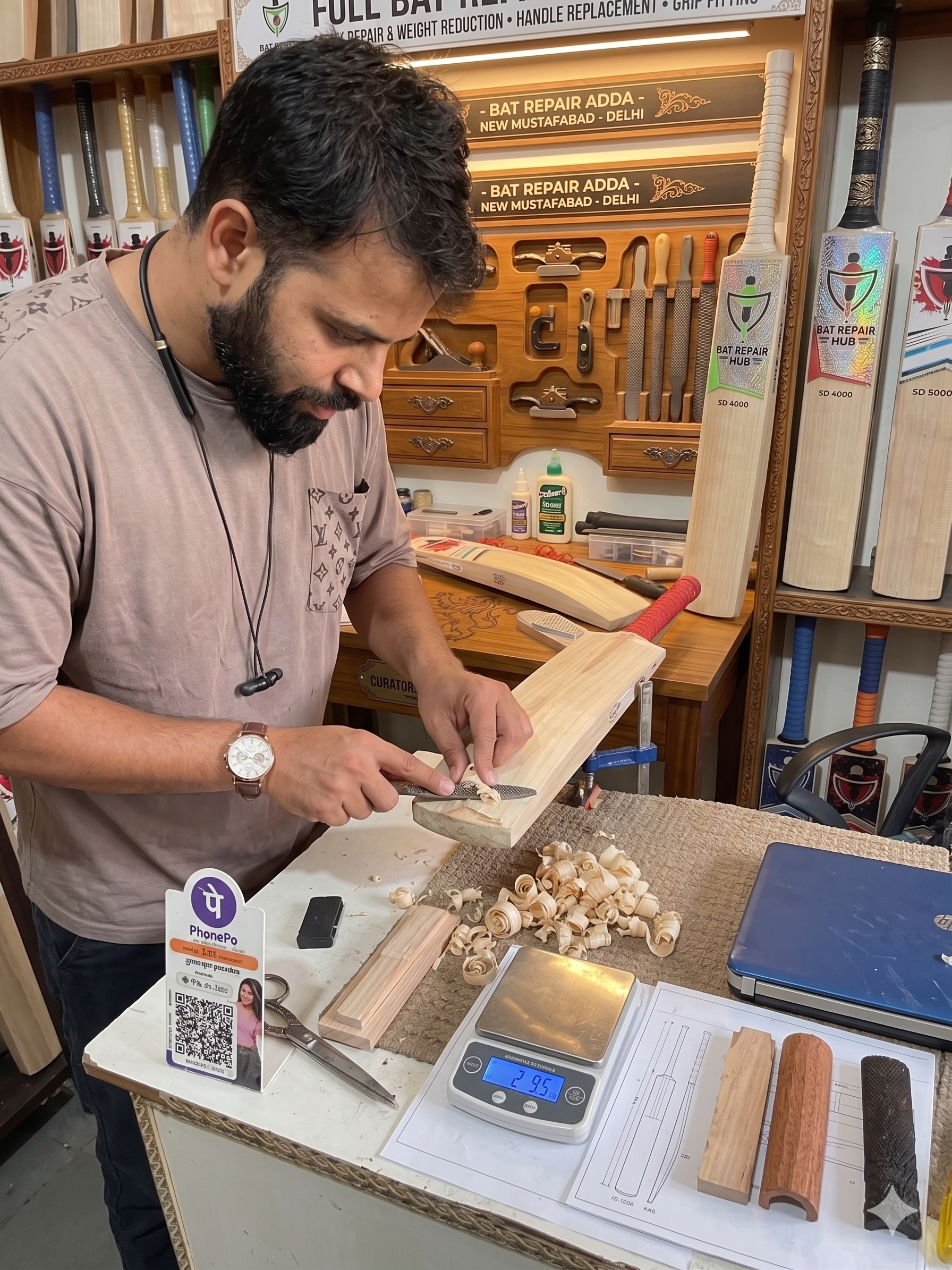 bat repair in Delhi NCR